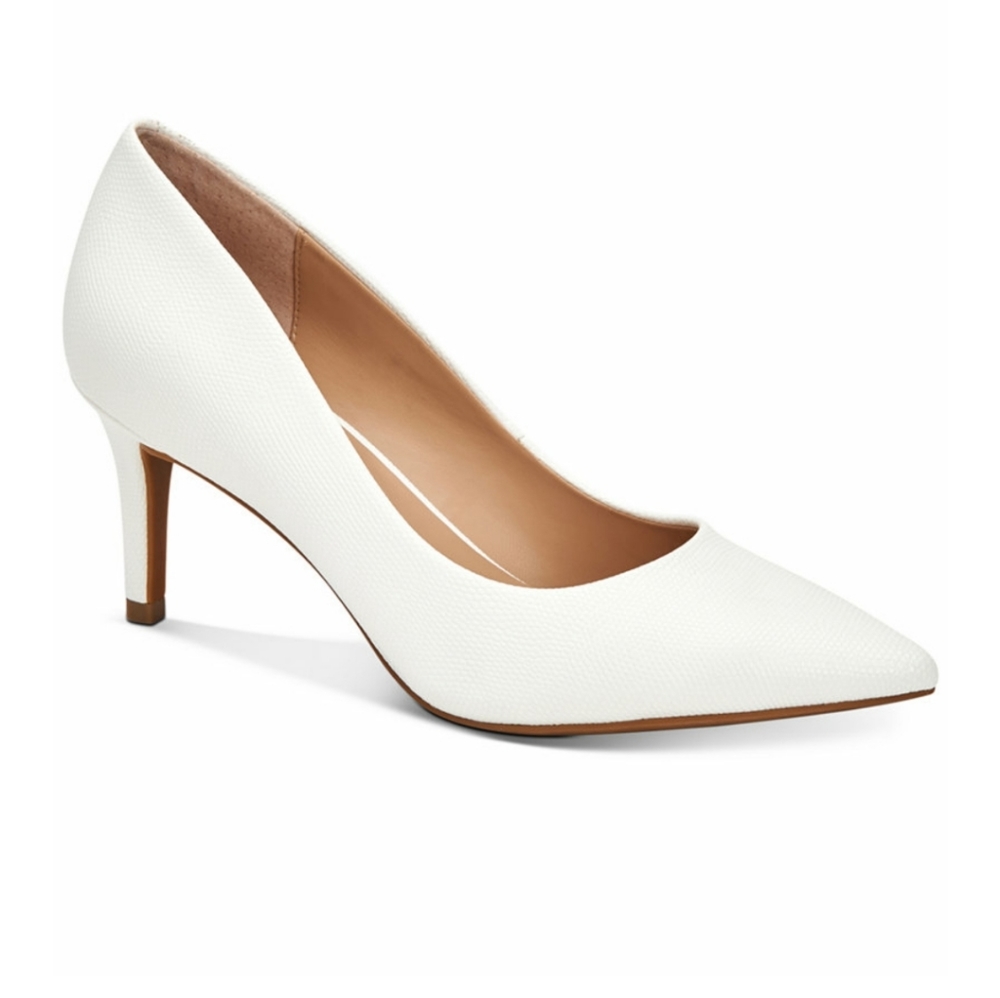 Alfani White Step N' Flex Pump Shoes